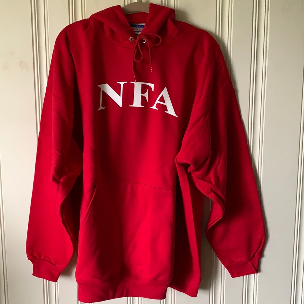 Norwich Free Academy (High School in CT) Red Hoodie Size XXL New